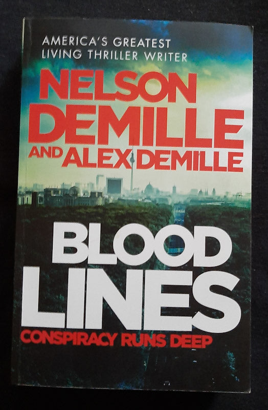 Front Cover Of Blood Lines (Scott Brodie & Maggie Taylor #2) (Nelson Demille
)