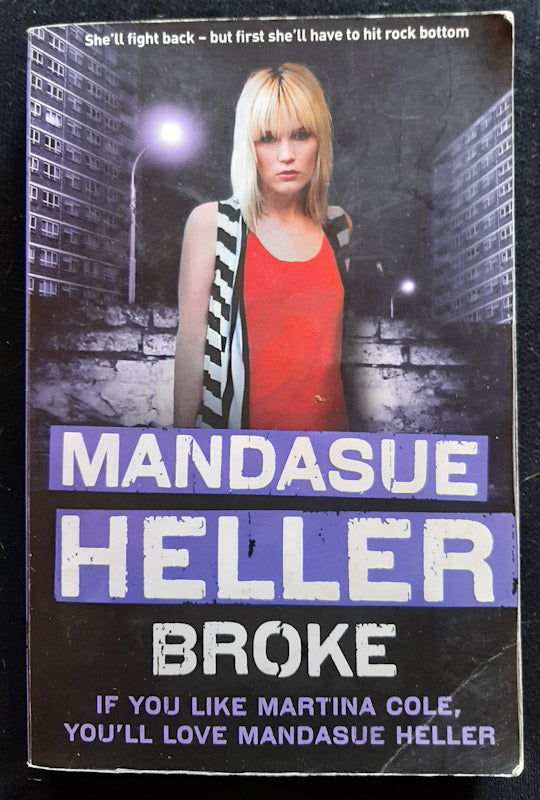 Front Cover Of Broke (Mandasue Heller
))