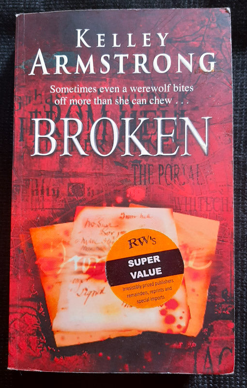 Front Cover Of Broken (Otherworld #6) (Kelley Armstrong
)