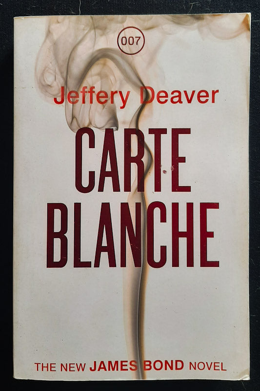 Front Cover Of Carte Blanche (James Bond - Extended Series #45) (Jeffery Deaver
)