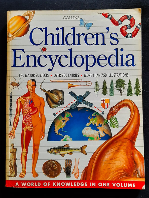 Front Cover Of Collins Childrens Encyclopedia (Extra Large Paperback
)