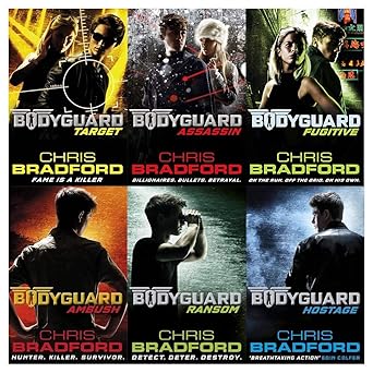 Front Cover Of Bodyguard Series 6 Books Collection Set (Chris Bradford
)