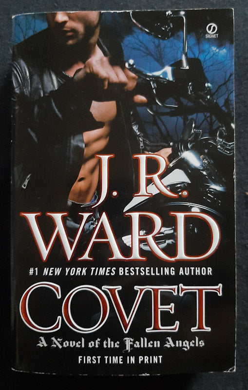 Front Cover Of Covet (Fallen Angels #1) (J. R. Ward
)