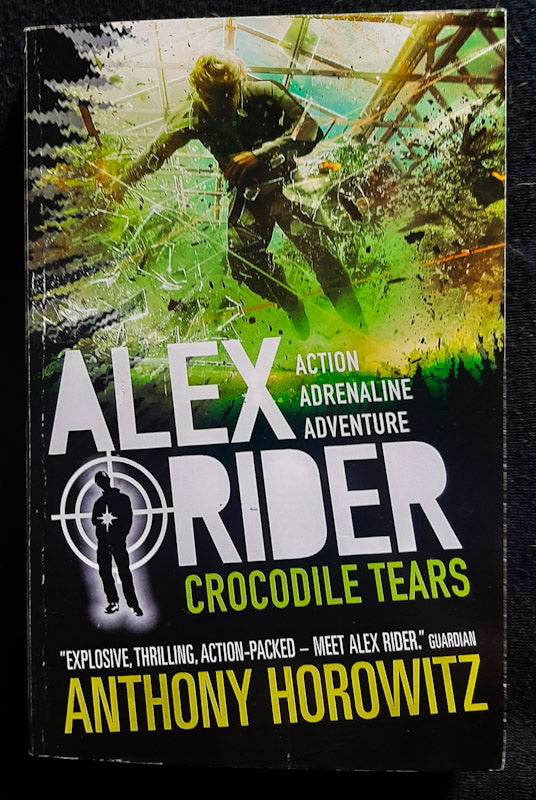 Front Cover Of Crocodile Tears (Alex Rider #8)