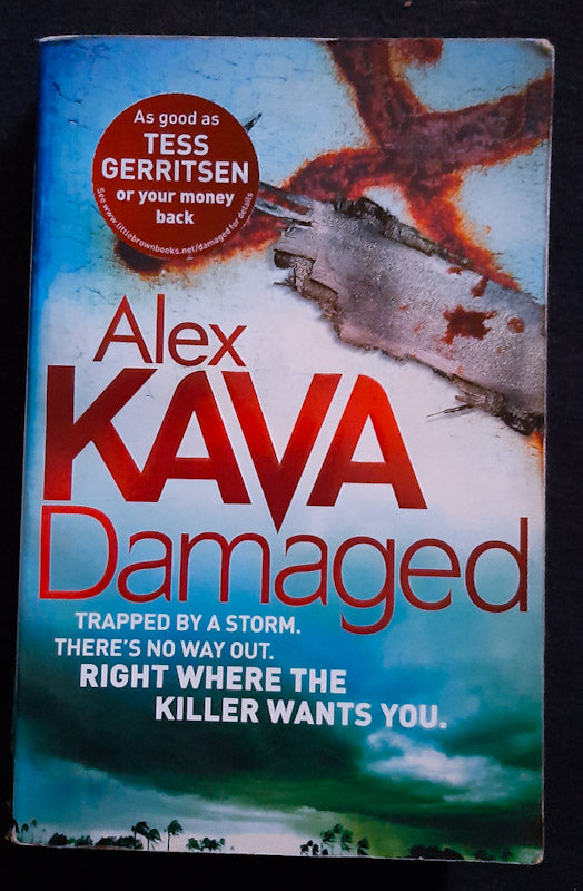 Front Cover Of Damaged (Maggie O'Dell #8) (Alex Kava
)