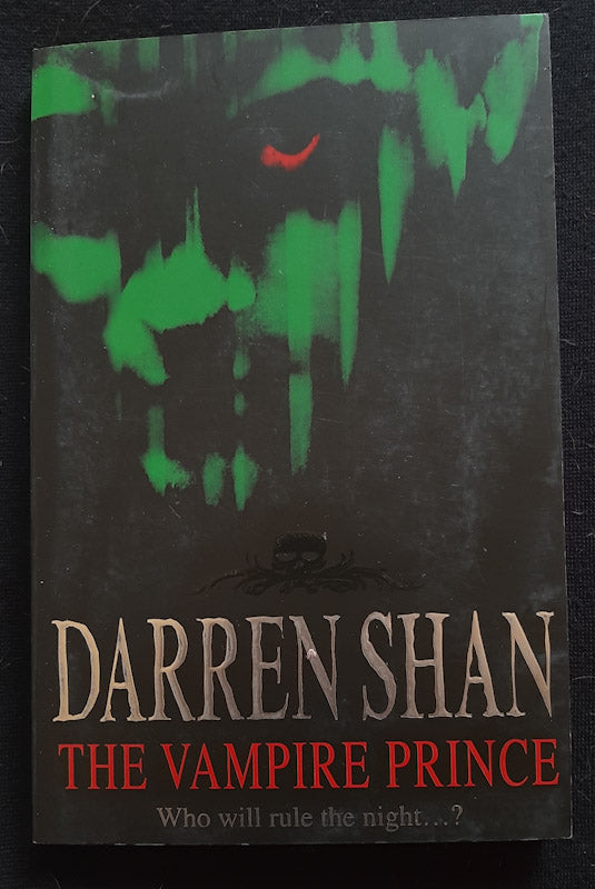 Front Cover Of The Vampire Prince (The Saga of Darren Shan #6) (Darren Shan)