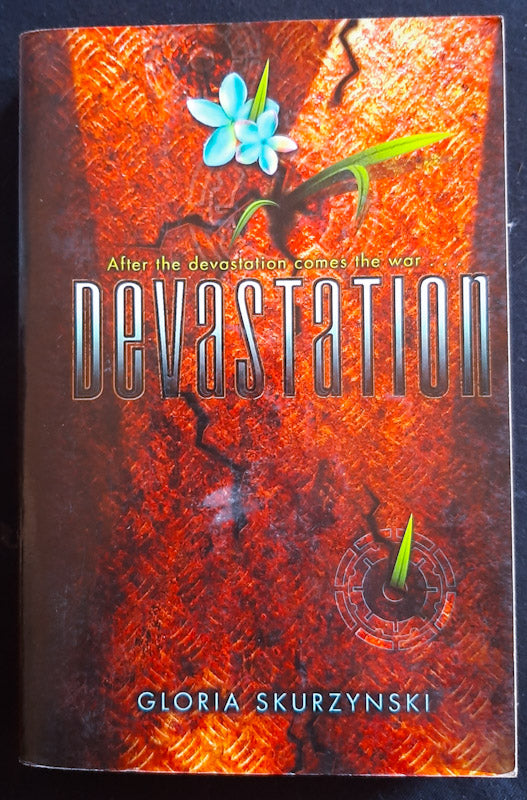 Front Cover Of Devastation (Virtual War Chronologs #1-2) (Gloria Skurzynski
)