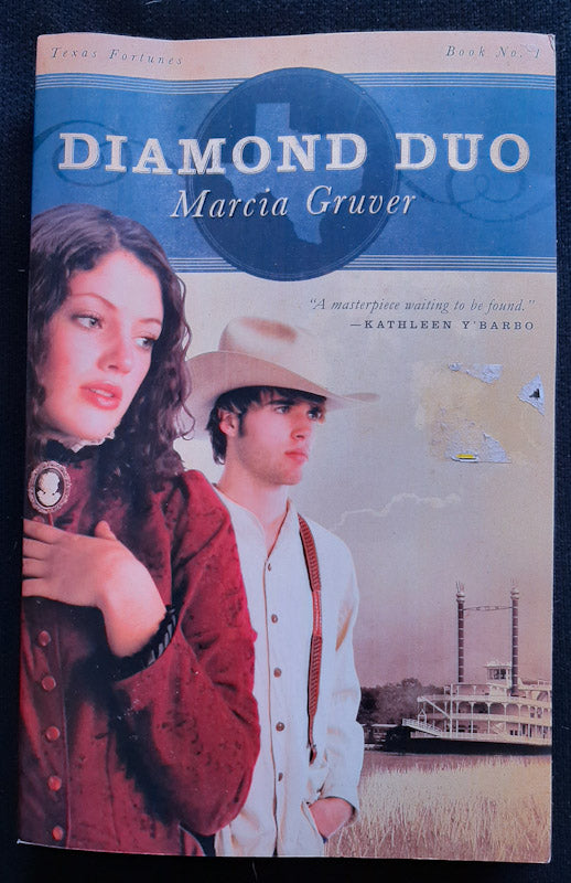 Front Cover Of Diamond Duo (Texas Fortunes Trilogy #1) (Marcia Gruver
)