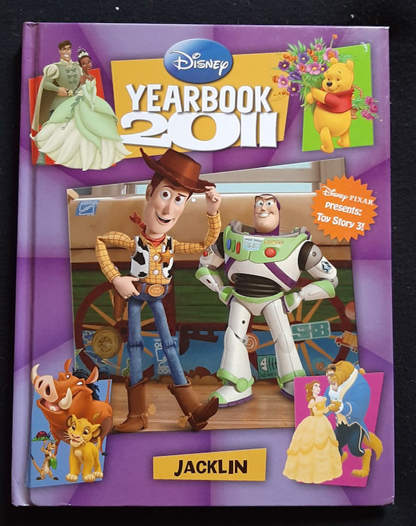 Front Cover Of Disney Yearbook 2011 (Extra Large Hardcover
)