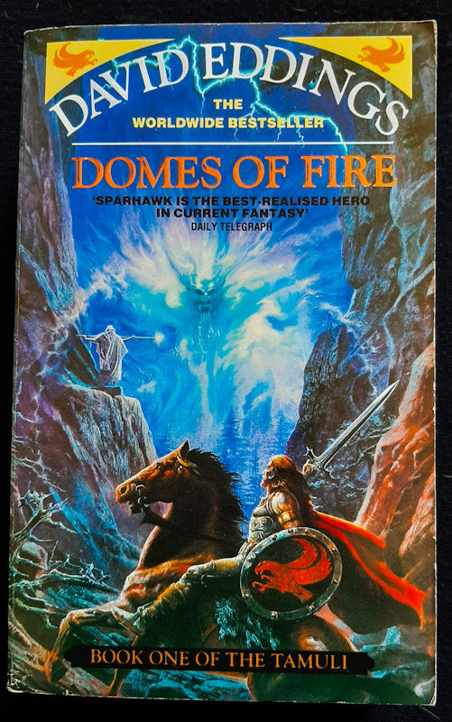 Front Cover Of Domes of Fire (The Tamuli #1) (David Eddings)