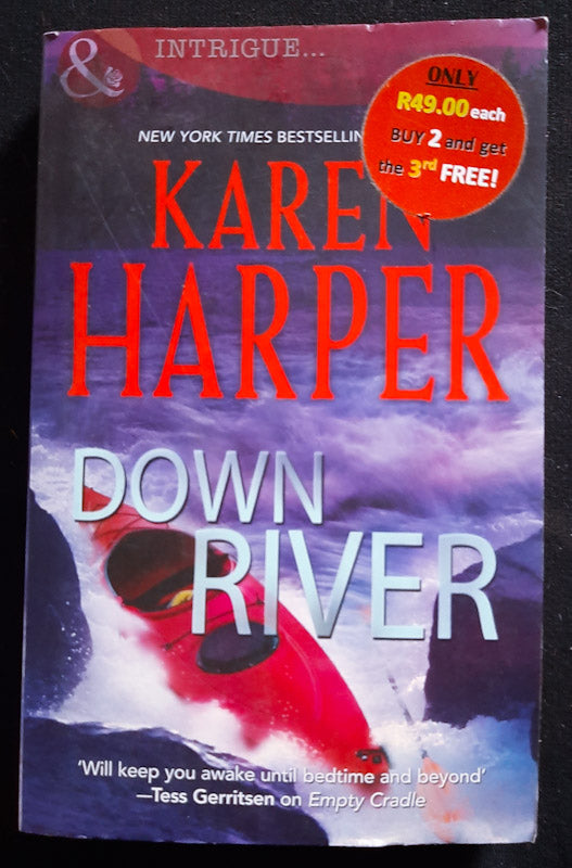 Front Cover Of Down River (Karen Harper
)