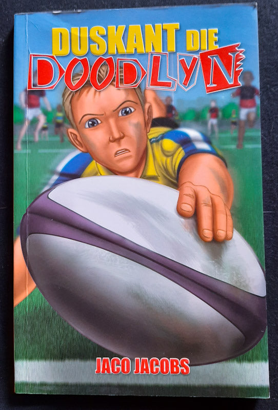 Front Cover Of Duskant Die Doodlyn (Jaco Jacobs
)