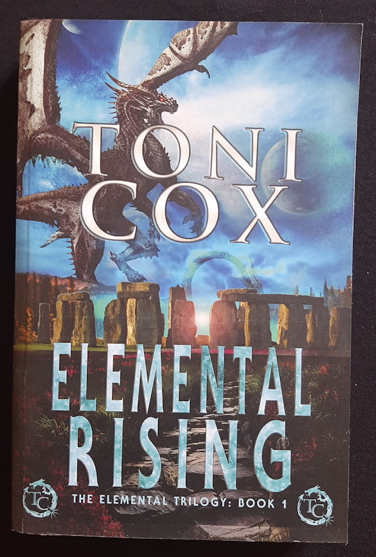 Front Cover Of Elemental Rising (Elemental Trilogy #1) (Toni Cox)
