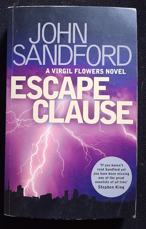 Front Cover Of Escape Clause (Virgil Flowers #9) (John Sandford
)