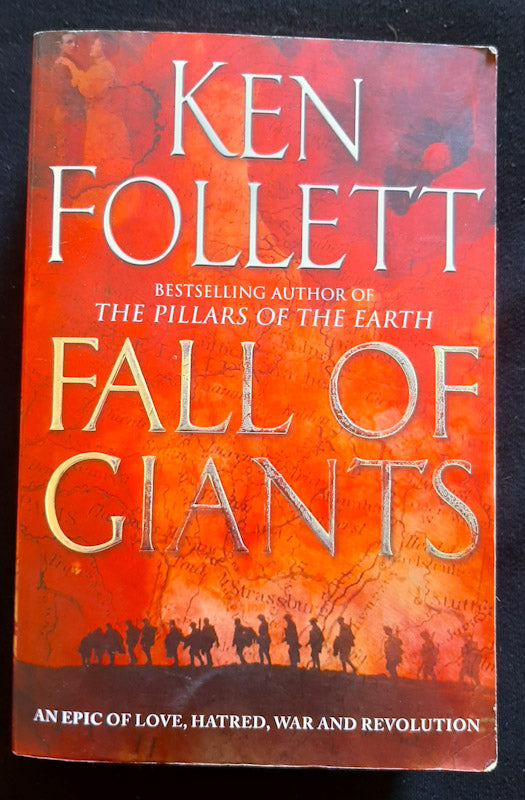 Front Cover Of Fall Of Giants (The Century Trilogy #1) (Ken Follett
)