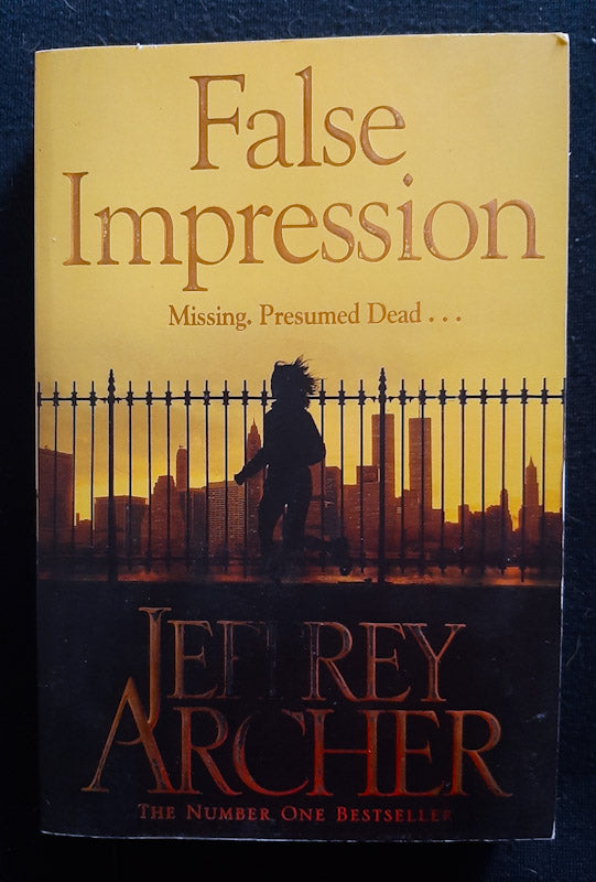 Front Cover Of False Impression (Jeffrey Archer)
