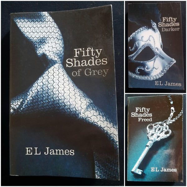 Front Cover Of Fifty Shades Trilogy Box Set (E.L.James
)