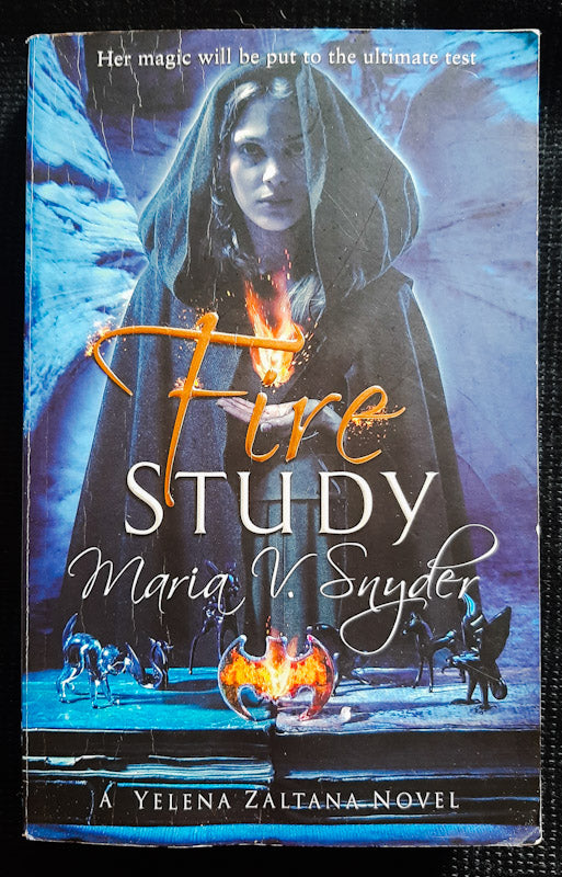 Front Cover Of Fire Study (Poison Study #3) (Maria V. Snyder
)