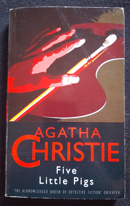 Front Cover Of Five Little Pigs (Hercule Poirot #25) (Agatha Christie
)