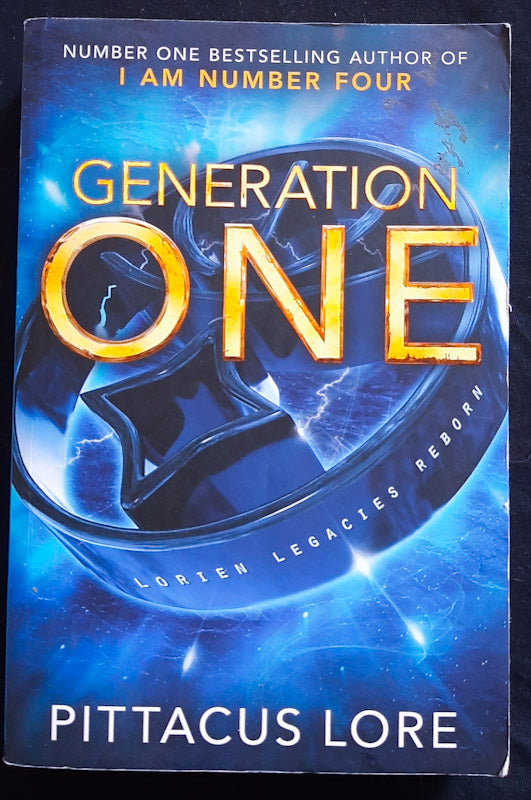 Front Cover Of Generation One (Lorien Legacies Reborn #1) (Pittacus Lore
)