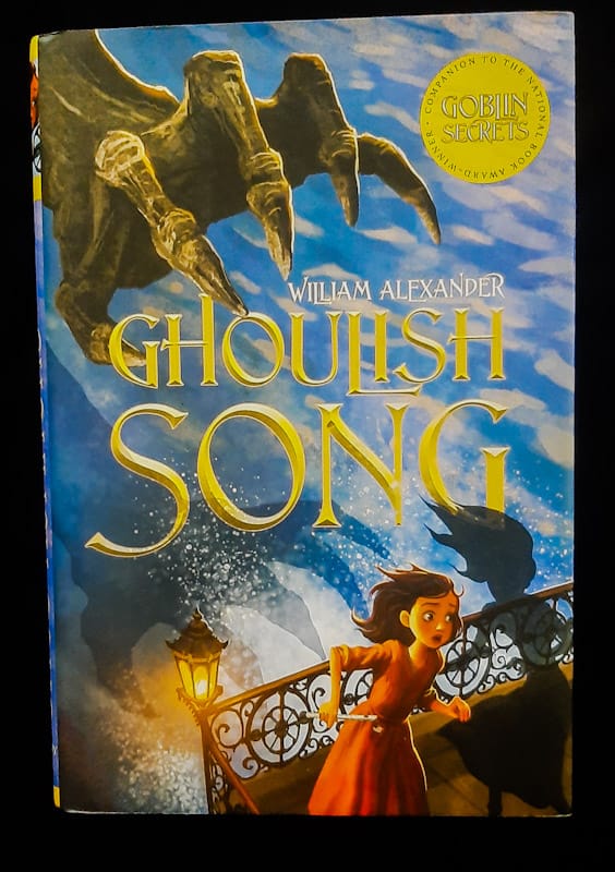 Front Cover Of Ghoulish Song (Zombay #2) (William Alexander)