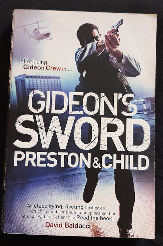 Front Cover Of Gideon'S Sword (Gideon Crew #1) (Douglas Preston And Lincoln Child
)