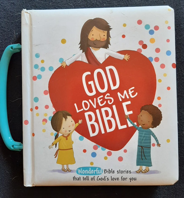 Front Cover Of God Loves Me Bible (Christian
)