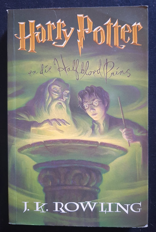 Front Cover Of Harry Potter En Die Halfbloed Prins (Harry Potter #6) (J. K. Rowling
)