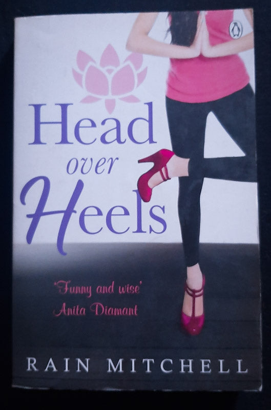 Front Cover Of Head Over Heels (Tales From The Yoga Studio #2) (Rain Mitchell
)