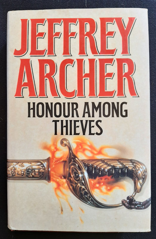 Front Cover Of Honour Among Thieves (Jeffrey Archer
))