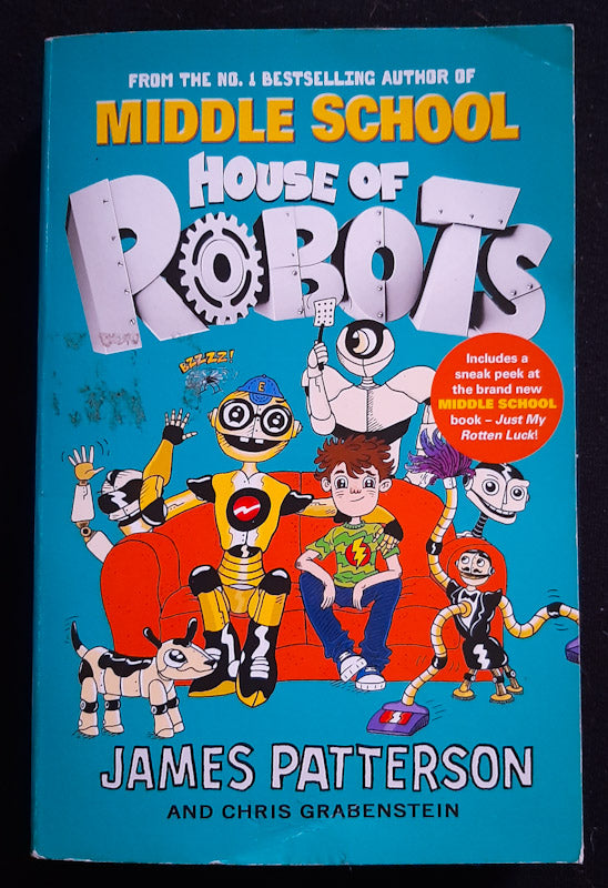 Front Cover Of House Of Robots (House Of Robots #1) (James Patterson
)