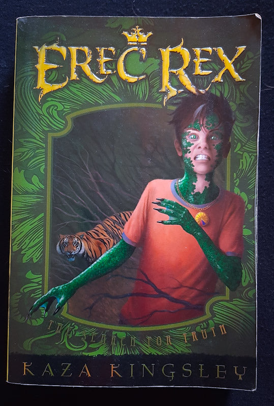 Front Cover Of The Search For Truth (Erec Rex #3) (Kaza Kingsley
)