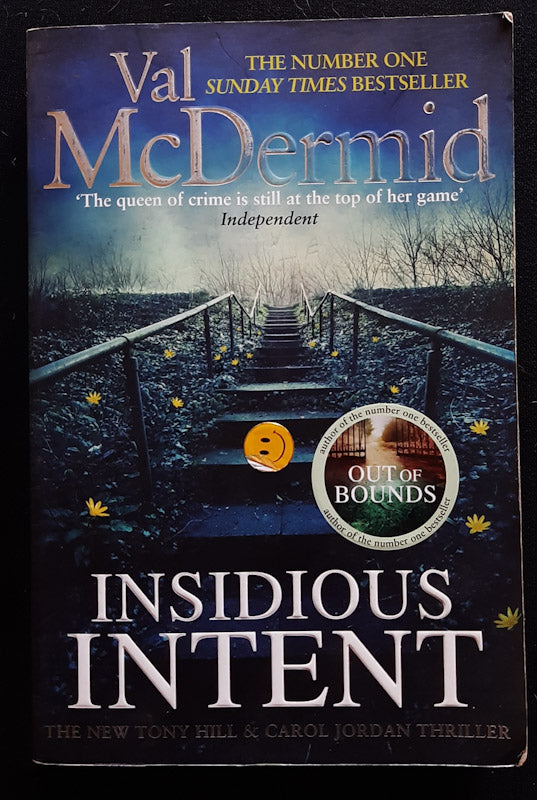 Front Cover Of Insidious Intent (Tony Hill & Carol Jordan #10) (Val McDermid
))
