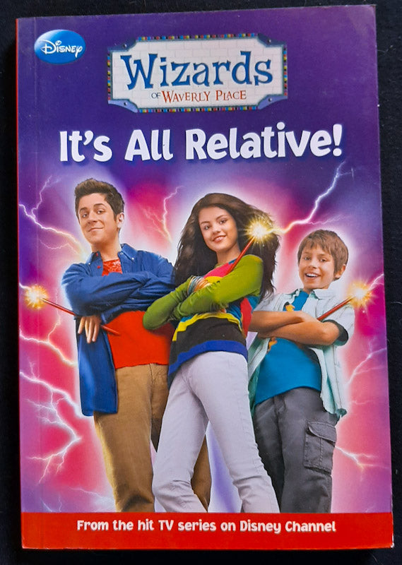 Front Cover Of It'S All Relative! (Wizards Of Waverly Place #1) (Disney
)