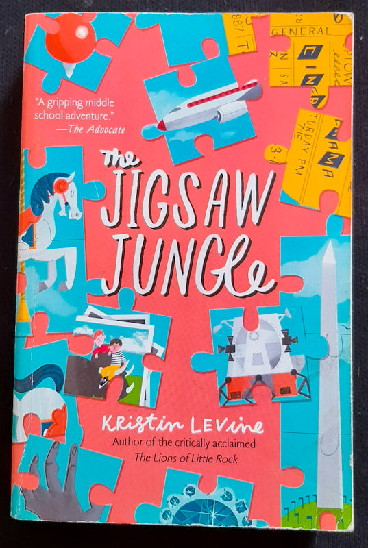 Front Cover Of The Jigsaw Jungle (Kristin Levine
)