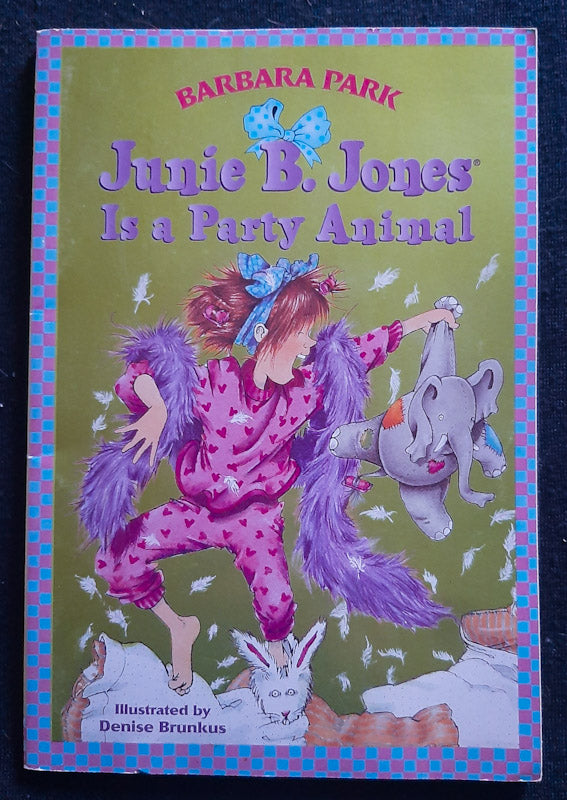 Front Cover Of Junie B. Jones Is A Party Animal (Junie B. Jones #10) (Barbara Park
)