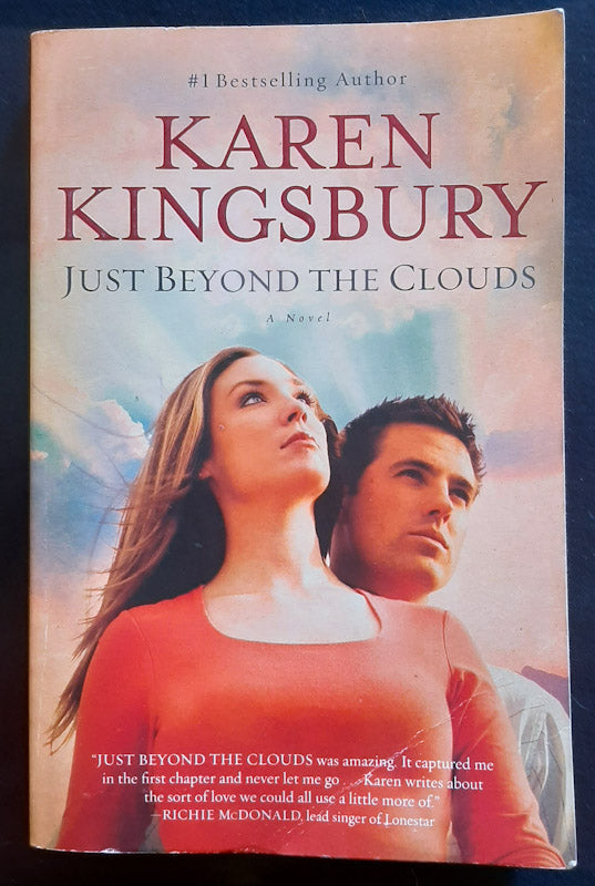 Front Cover Of Just Beyond The Clouds (Cody Gunner #2) (Karen Kingsbury
)