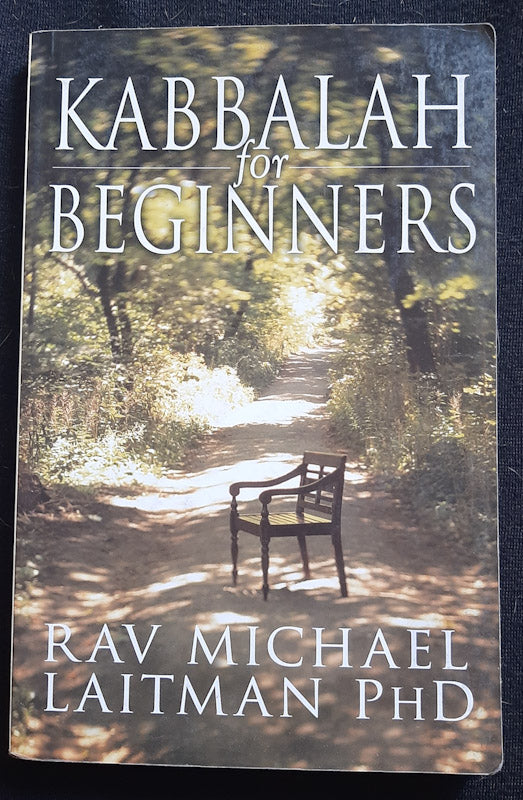 Front Cover Of Kabbalah For Beginners (Michael Laitman
)