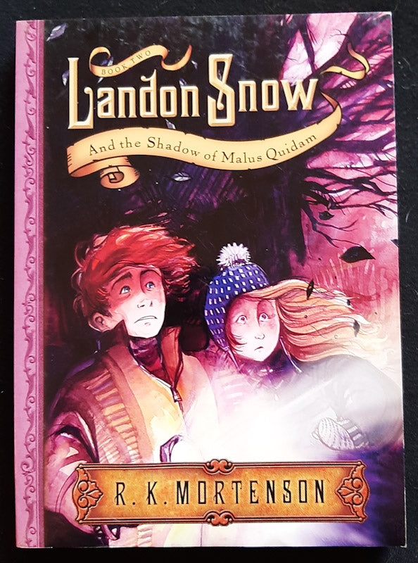 Front Cover Of Landon Snow & Shadows Of Malus Quidam (Landon Snow #2) (R. K. Mortensen
)