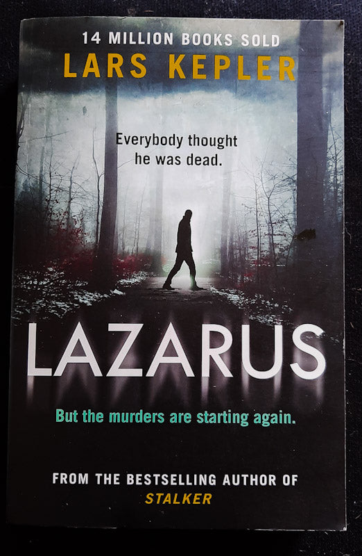 Front Cover Of Lazarus (Joona Linna #7) (Lars Kepler
)