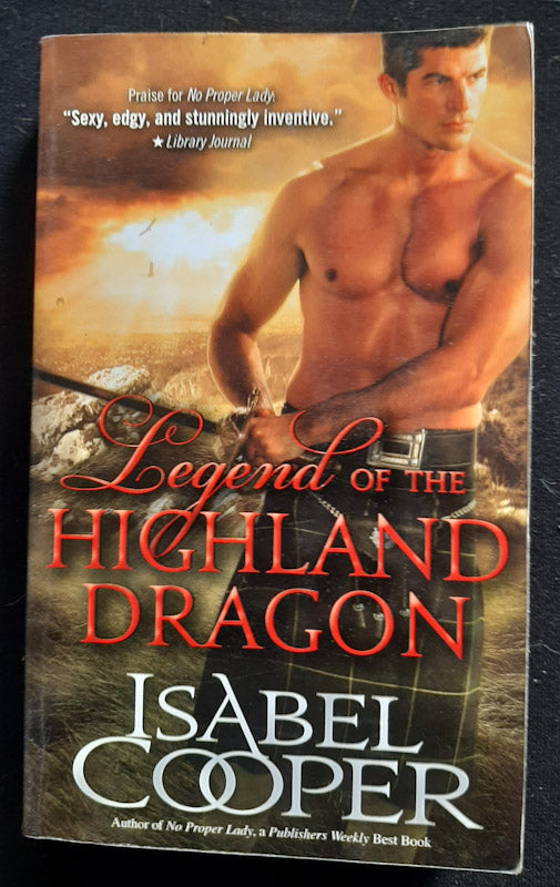 Front Cover Of Legend Of The Highland Dragon (Highland Dragons #1) (Isabel Cooper
)