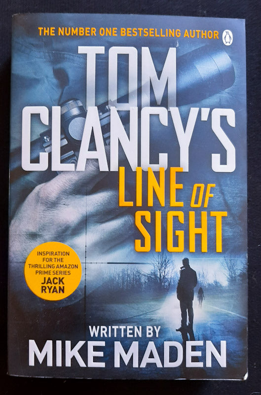 Front Cover Of Line Of Sight (Jack Ryan, Jr. #11) (Tom Clancy, Mike Maden
)