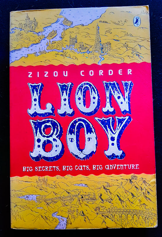 Front Cover Of Lion Boy (Lionboy Trilogy #1) (Zizou Corder
)