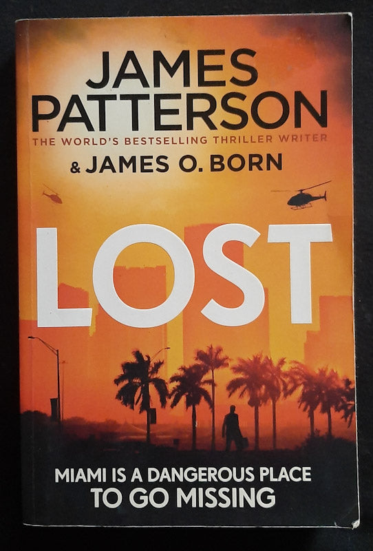 Front Cover Of Lost (Tom Moon #1) (James Patterson)