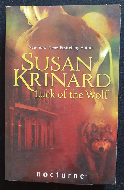 Front Cover Of Luck Of The Wolf (Historical Werewolf #7) (Susan Krinard
)