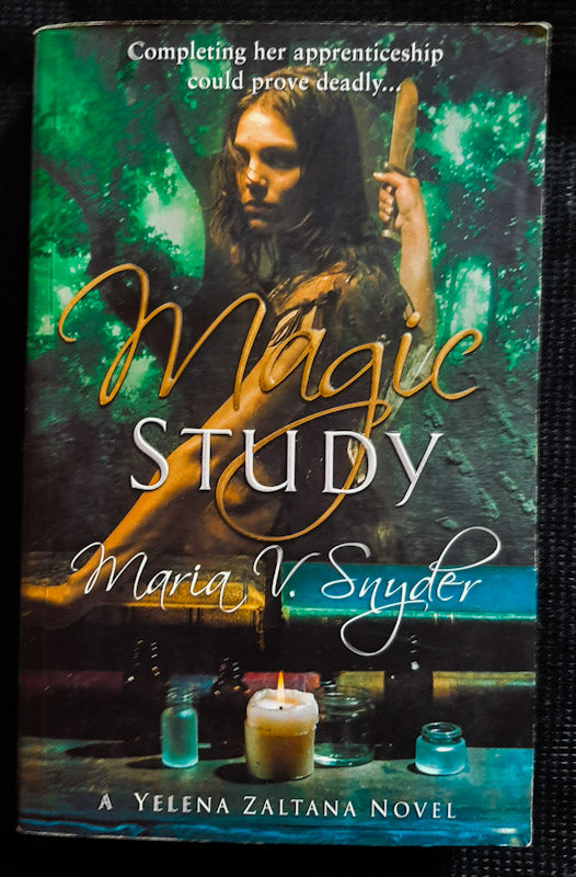 Front Cover Of Magic Study (Poison Study #2) (Maria V. Snyder
)