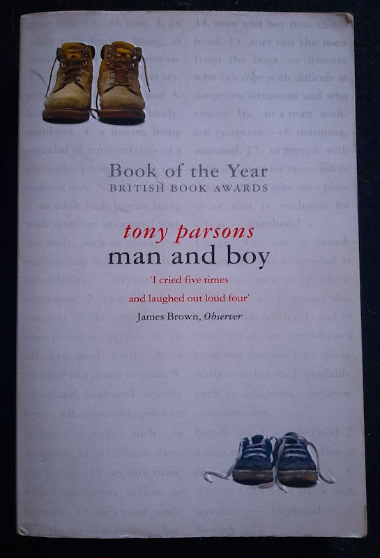 Front Cover Of Man and Boy (Harry Silver #1)