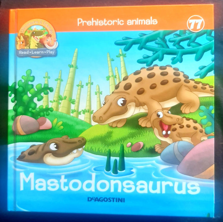 Front Cover Of Prehistoric Animals: Mastodonsaurus (Deagostini)