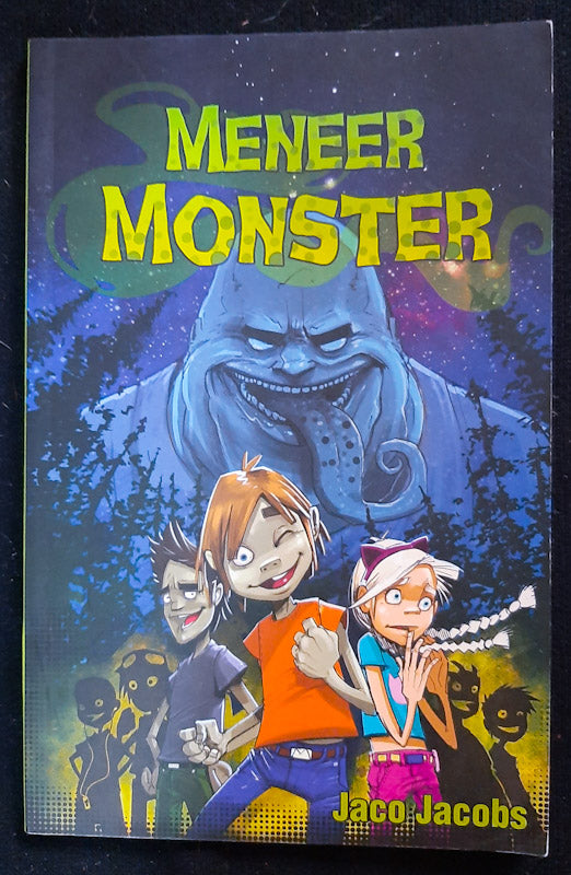 Front Cover Of Meneer Monster (Jaco Jacobs
)