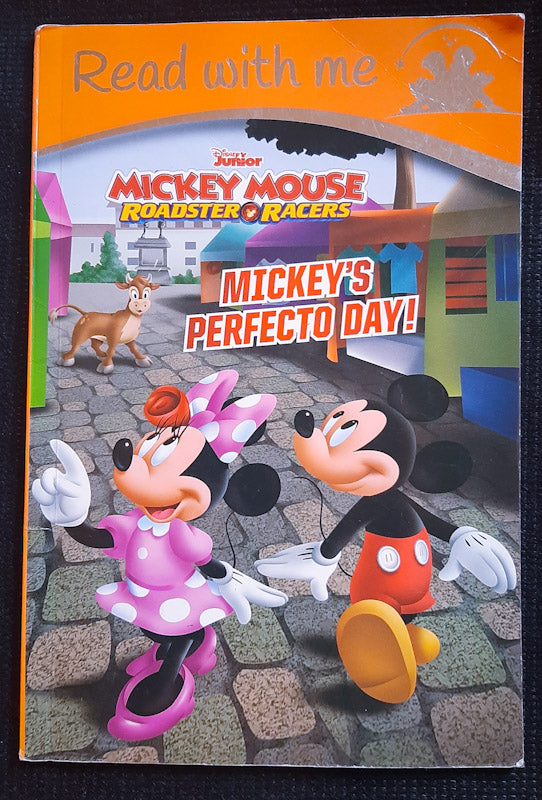 Front Cover Of Read With Me:  Mickey'S Perfecto Day (Medium Paperback
)